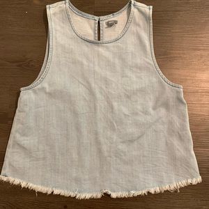 Denim Tank Top
